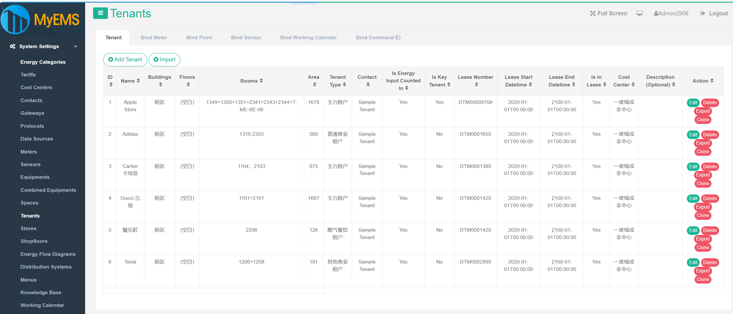 لوحة إدارة ماي إم إس (MyEMS) 10